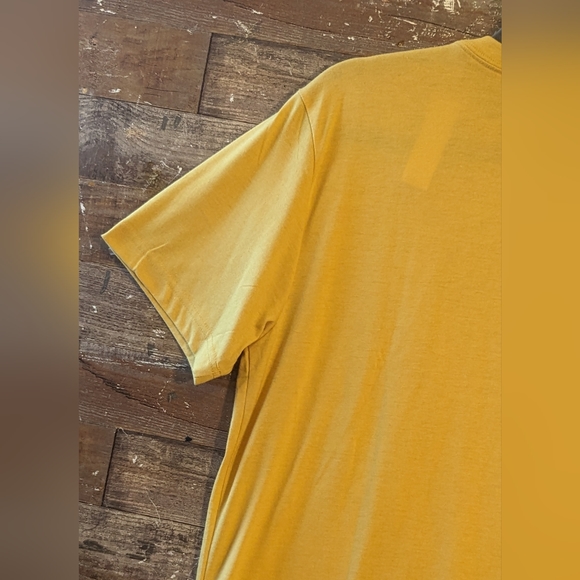 NWT Boho Western Cross Yellow Tee - Picture 13 of 14